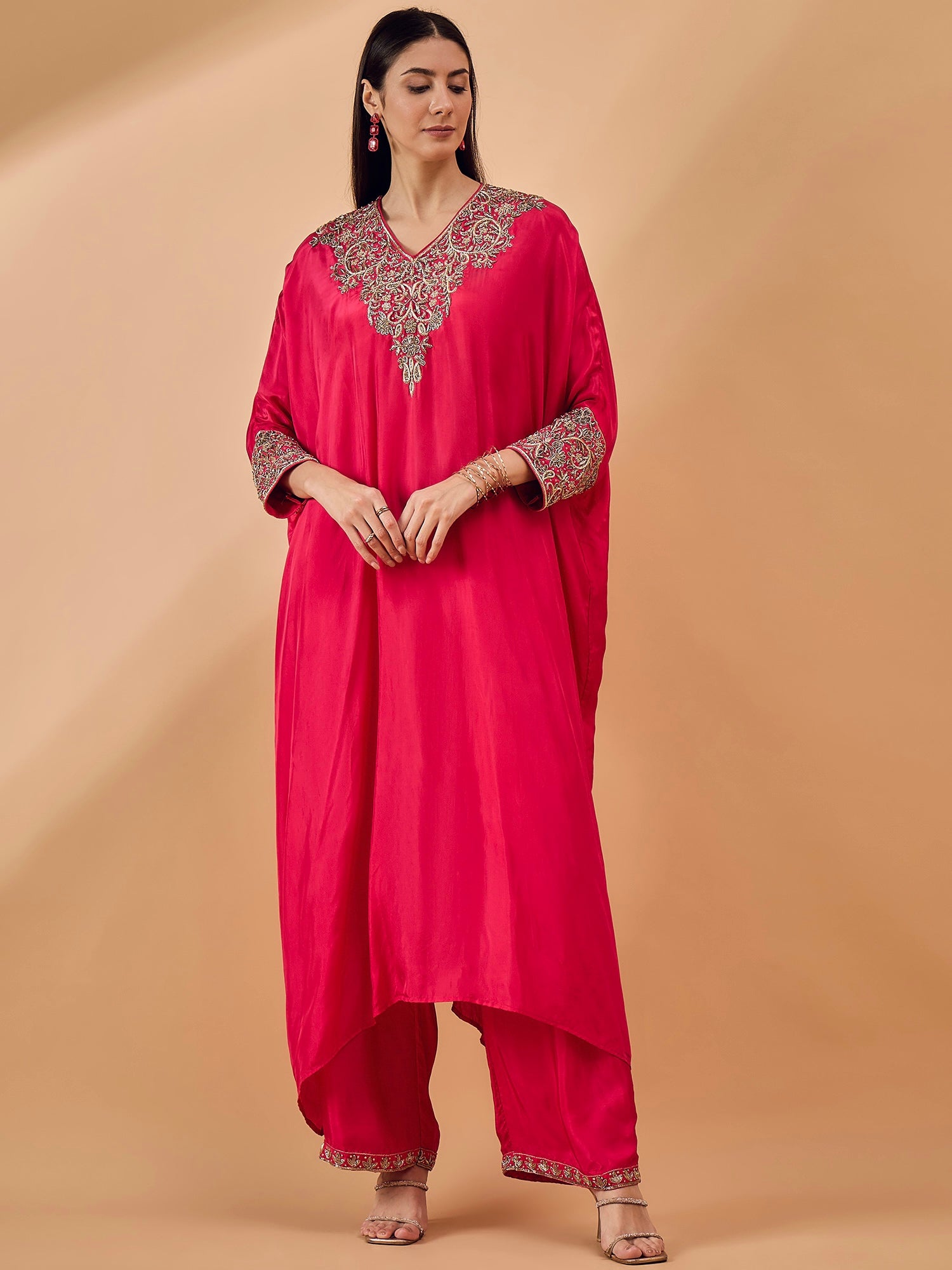 VRINDAVAN SH KAFTAN SET