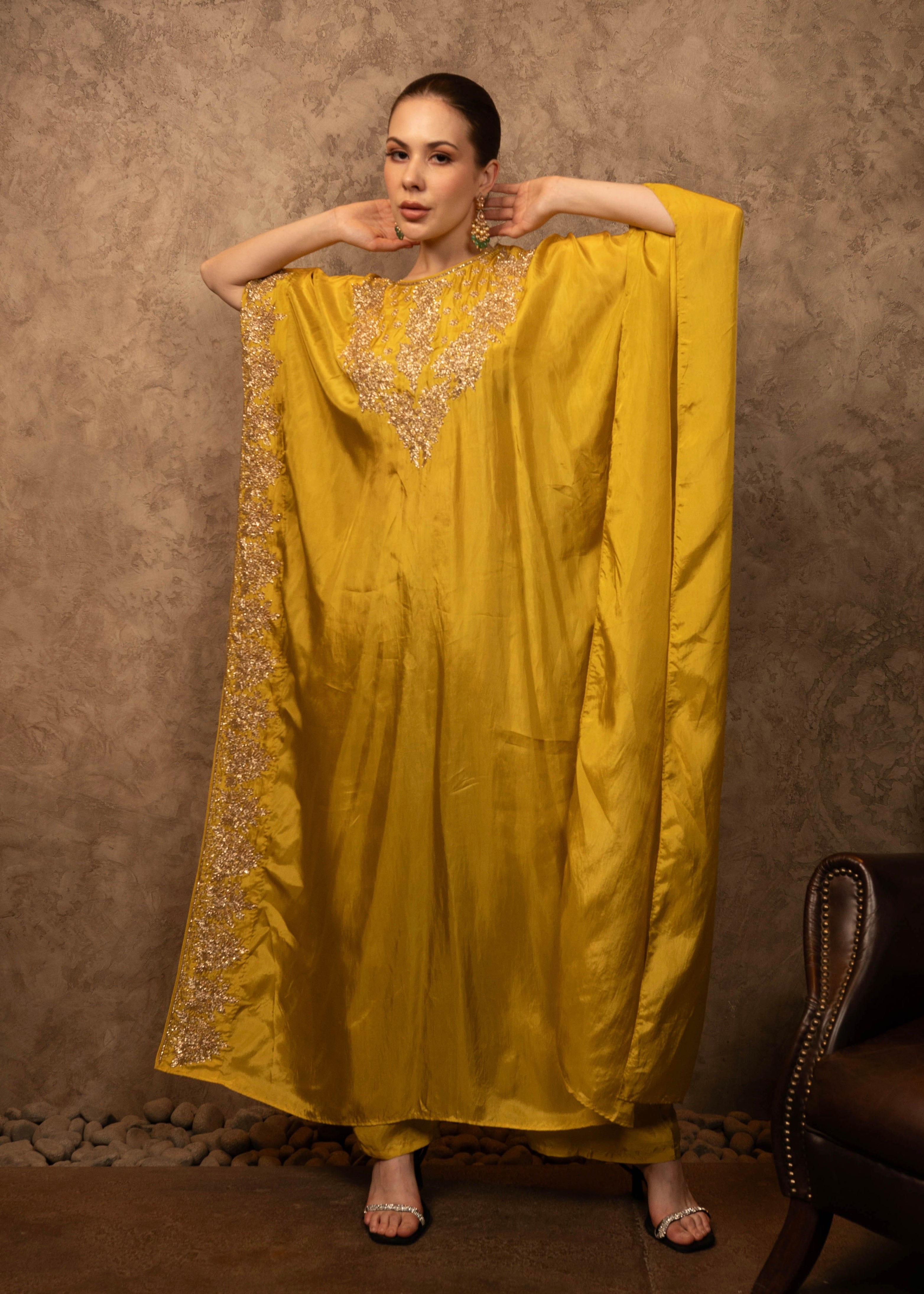 MATHURA HF KAFTAN SET